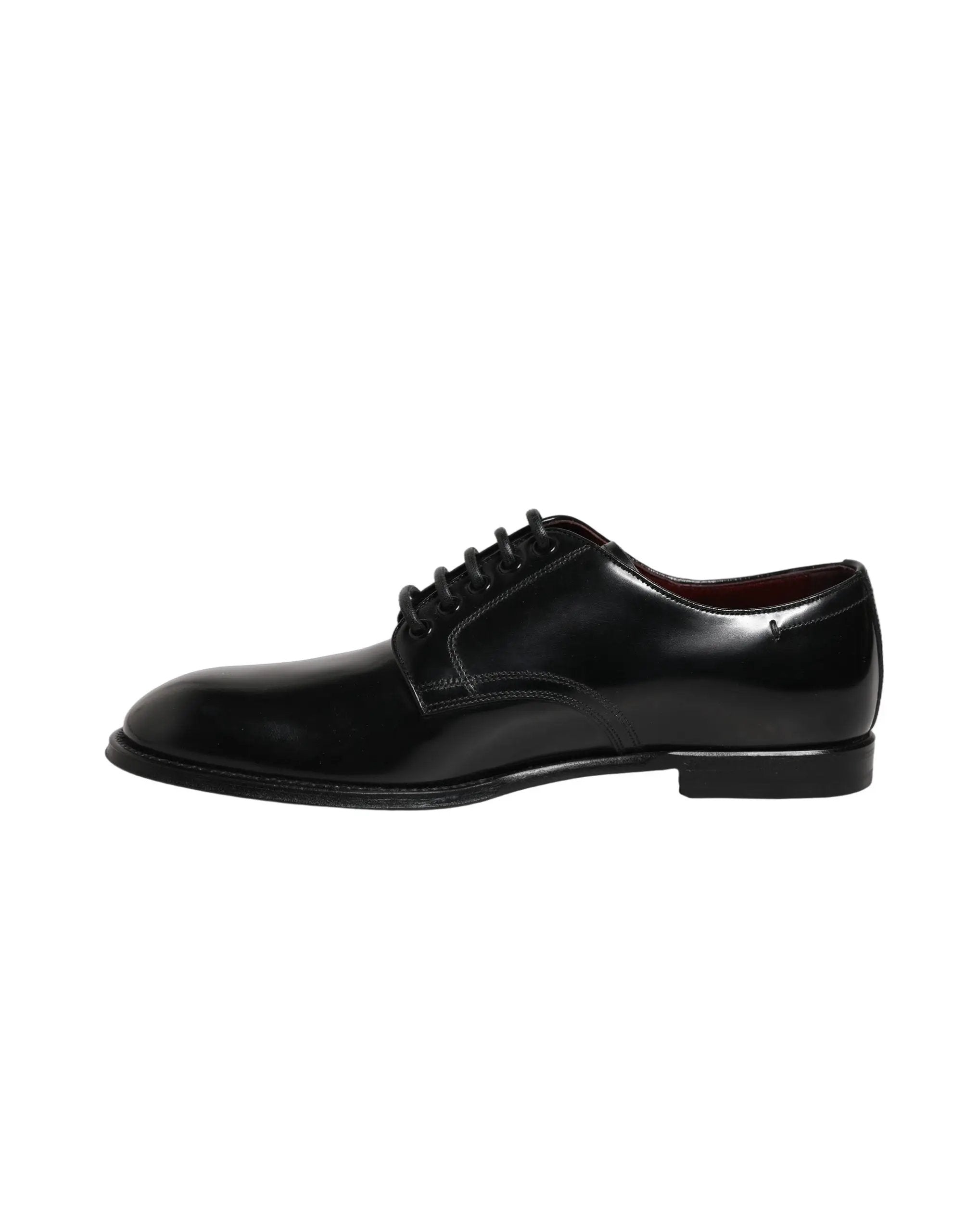 Chaussures habillées Derby pour homme Dolce &amp; Gabbana en cuir de veau noir