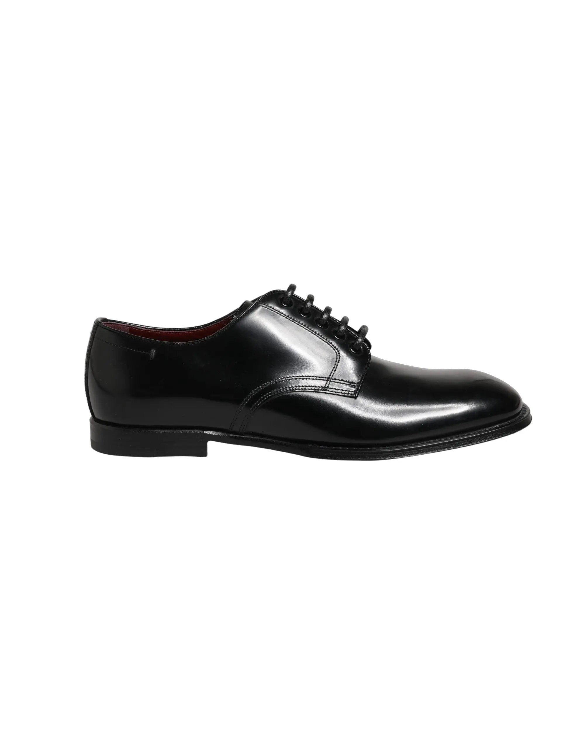 Chaussures habillées Derby pour homme Dolce &amp; Gabbana en cuir de veau noir