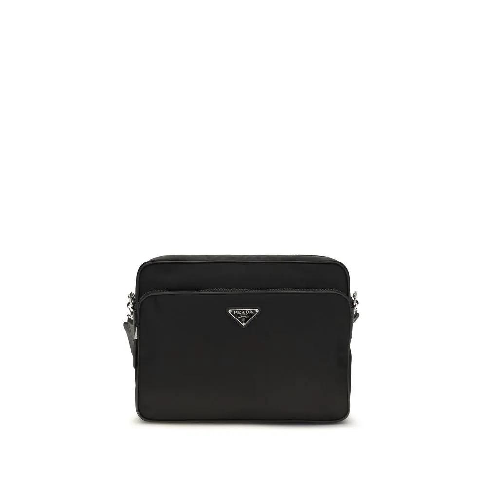Prada Black Recycled Polyamide Shoulder Bag
