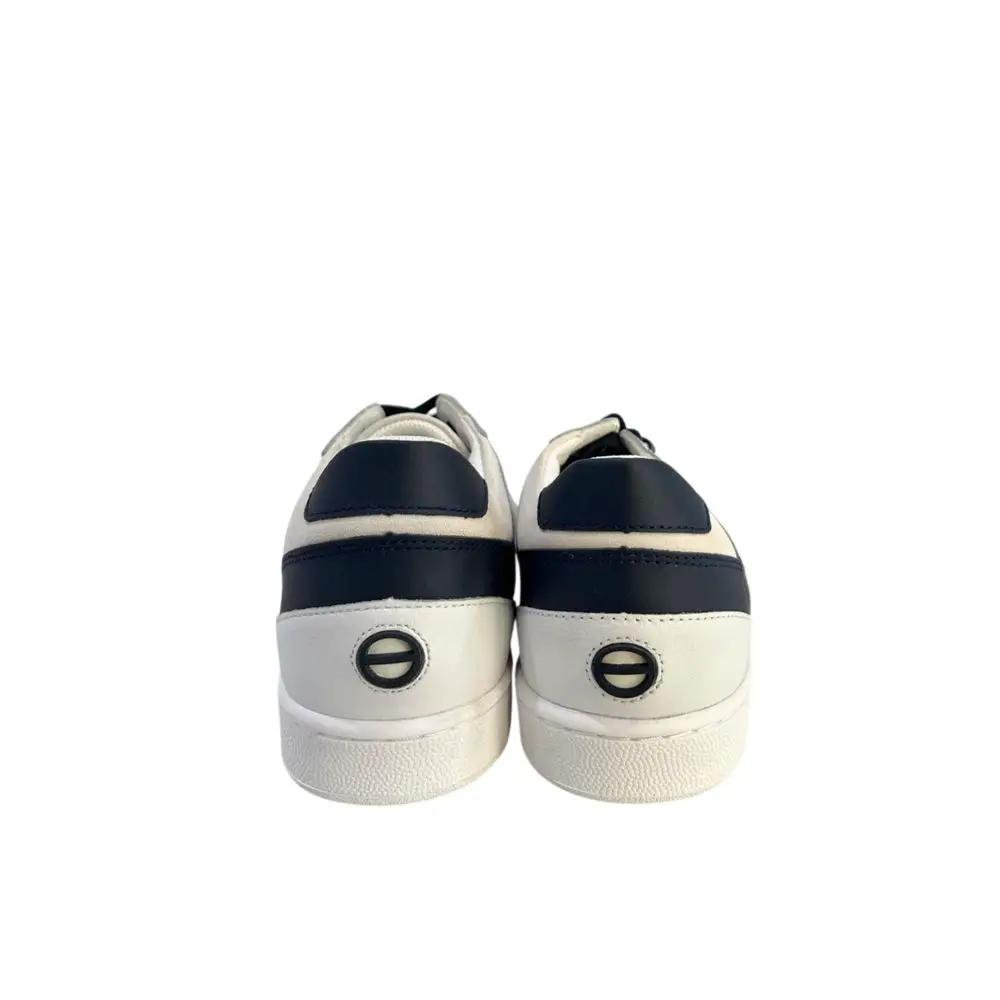 Baskets homme Borbonese en cuir blanc