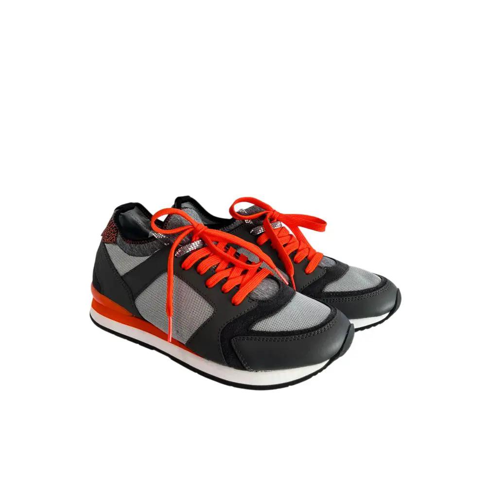 Baskets Borbonese Orange en Caoutchouc pour Homme