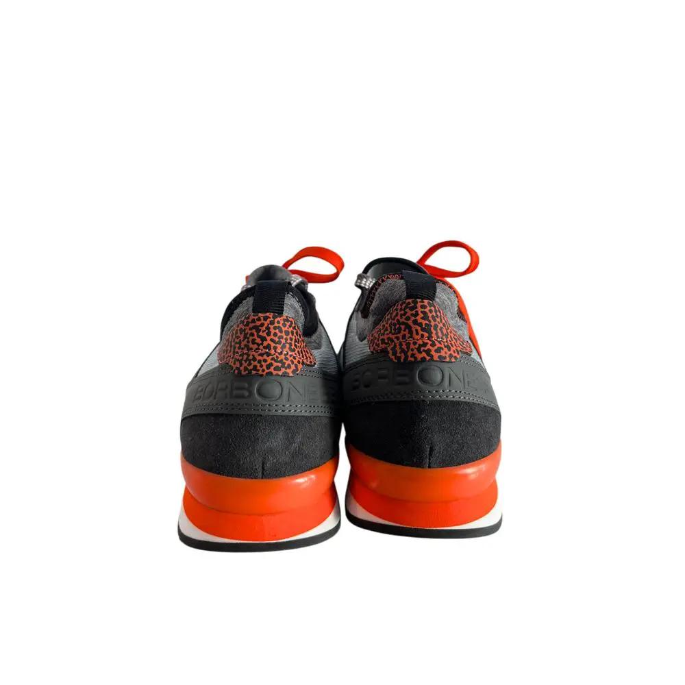 Baskets Borbonese Orange en Caoutchouc pour Homme