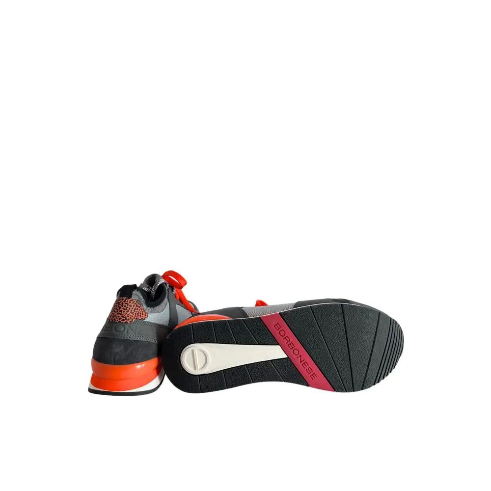 Baskets Borbonese Orange en Caoutchouc pour Homme