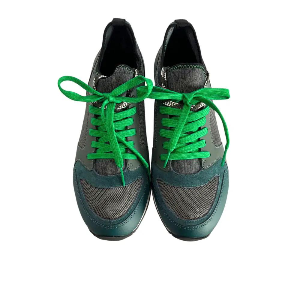 Borbonese Green Rubber Men Sneaker