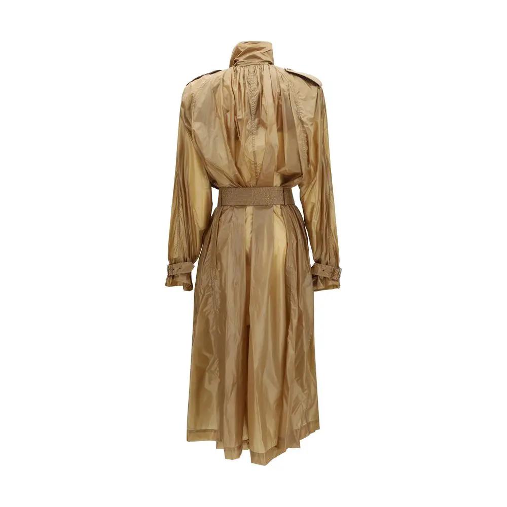 Trench-coat Saint Laurent en polyamide beige