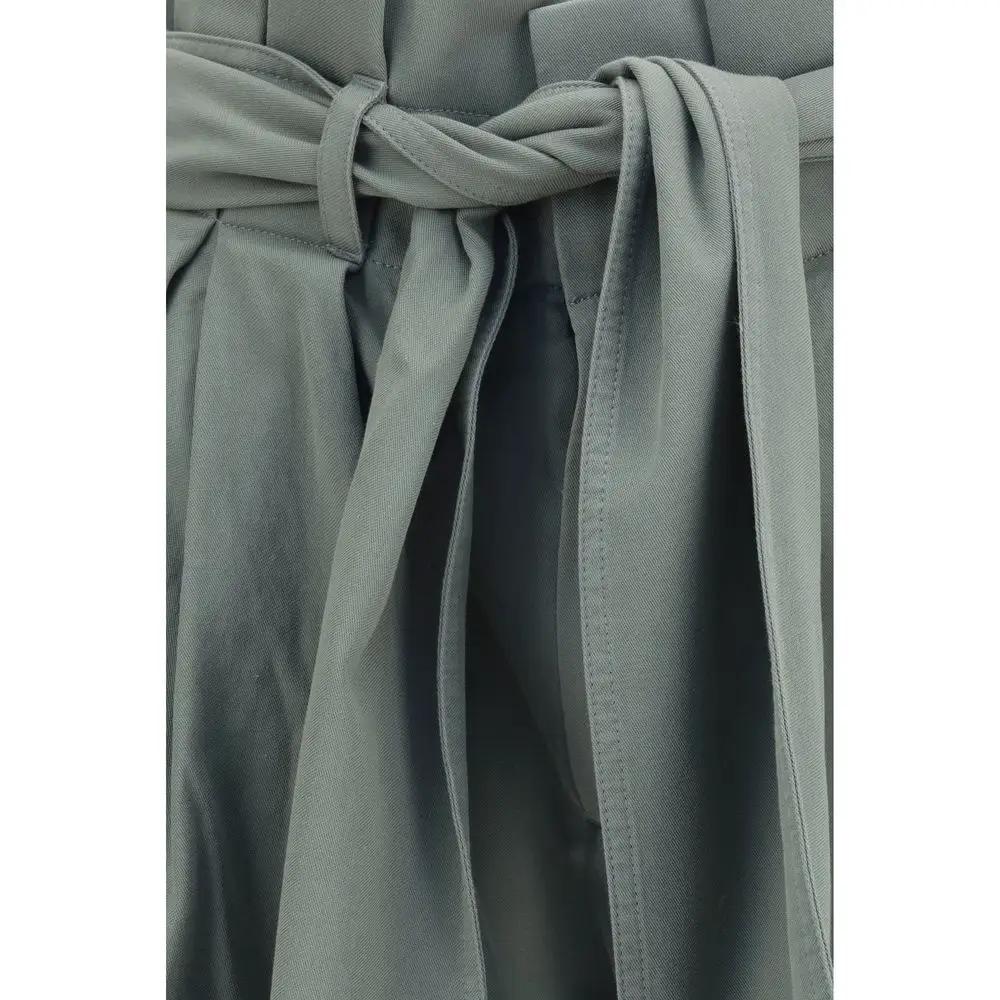 Balmain Bicolor Cotton Bermuda Shorts