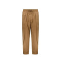 Pantalon décontracté Herno marron en élasthanne