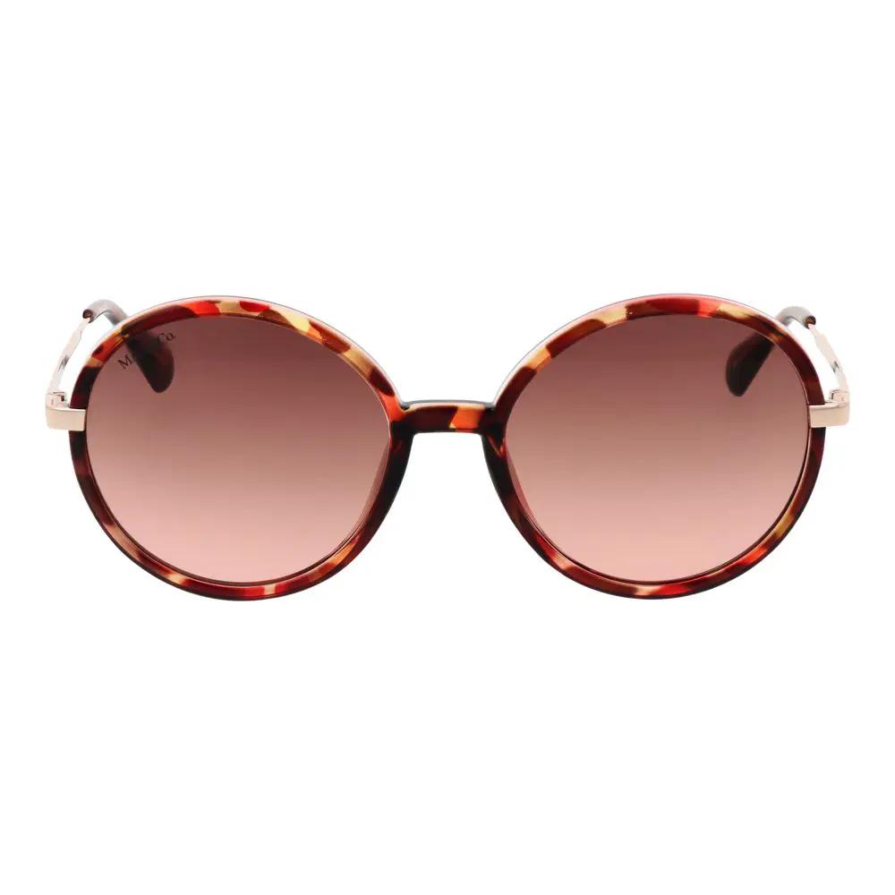 Lunettes de soleil en plastique marron Max &amp; Co