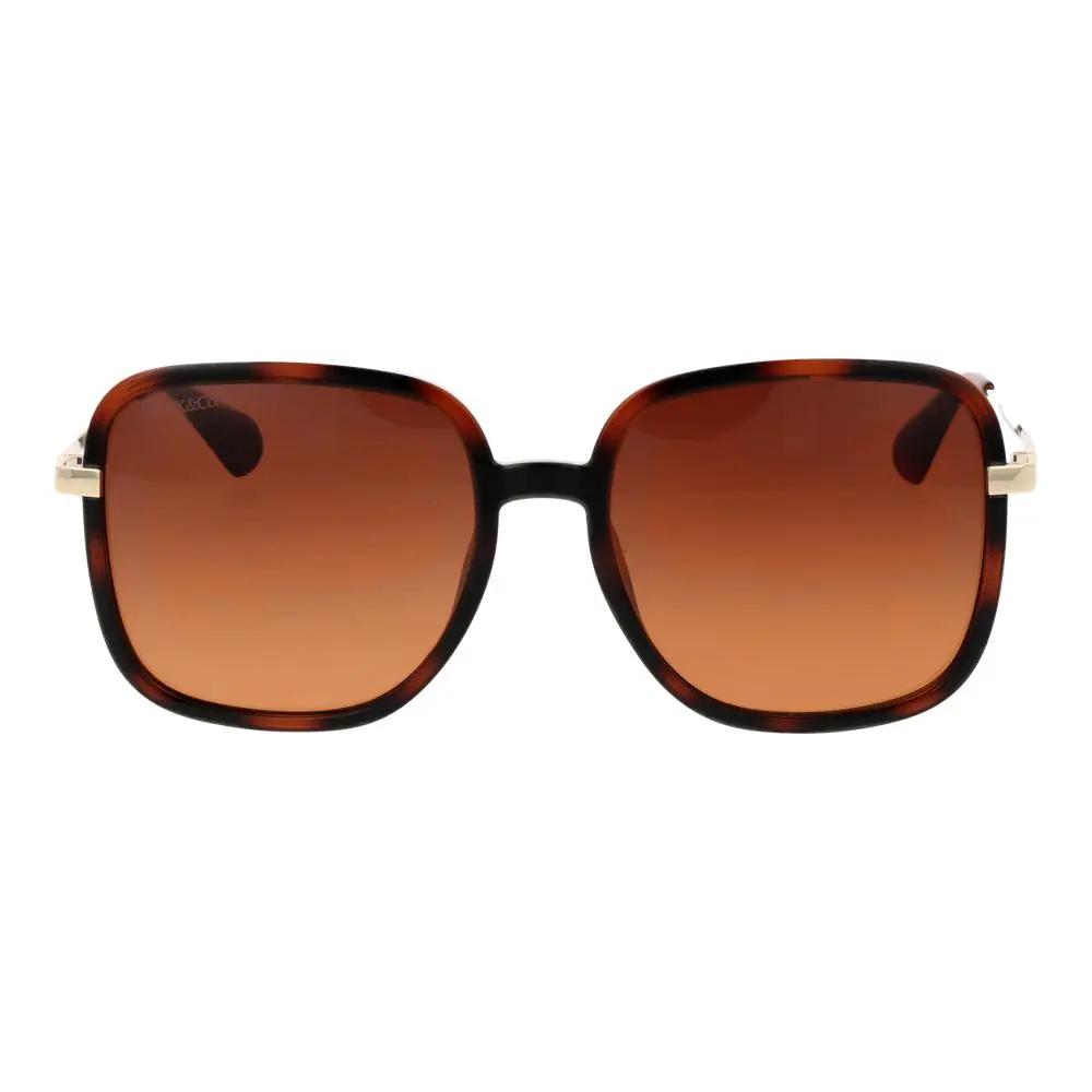 Lunettes de soleil en plastique marron Max &amp; Co