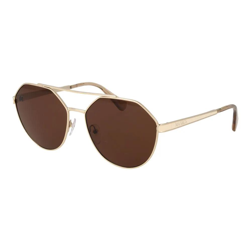 Lunettes de soleil Max &amp; Co en métal doré
