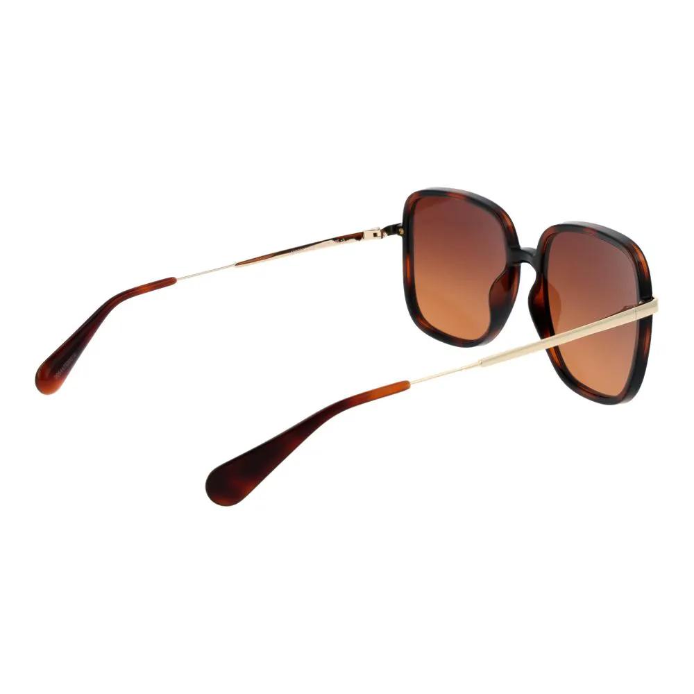 Lunettes de soleil en plastique marron Max &amp; Co