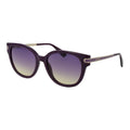 Lunettes de soleil en plastique violettes Max & Co