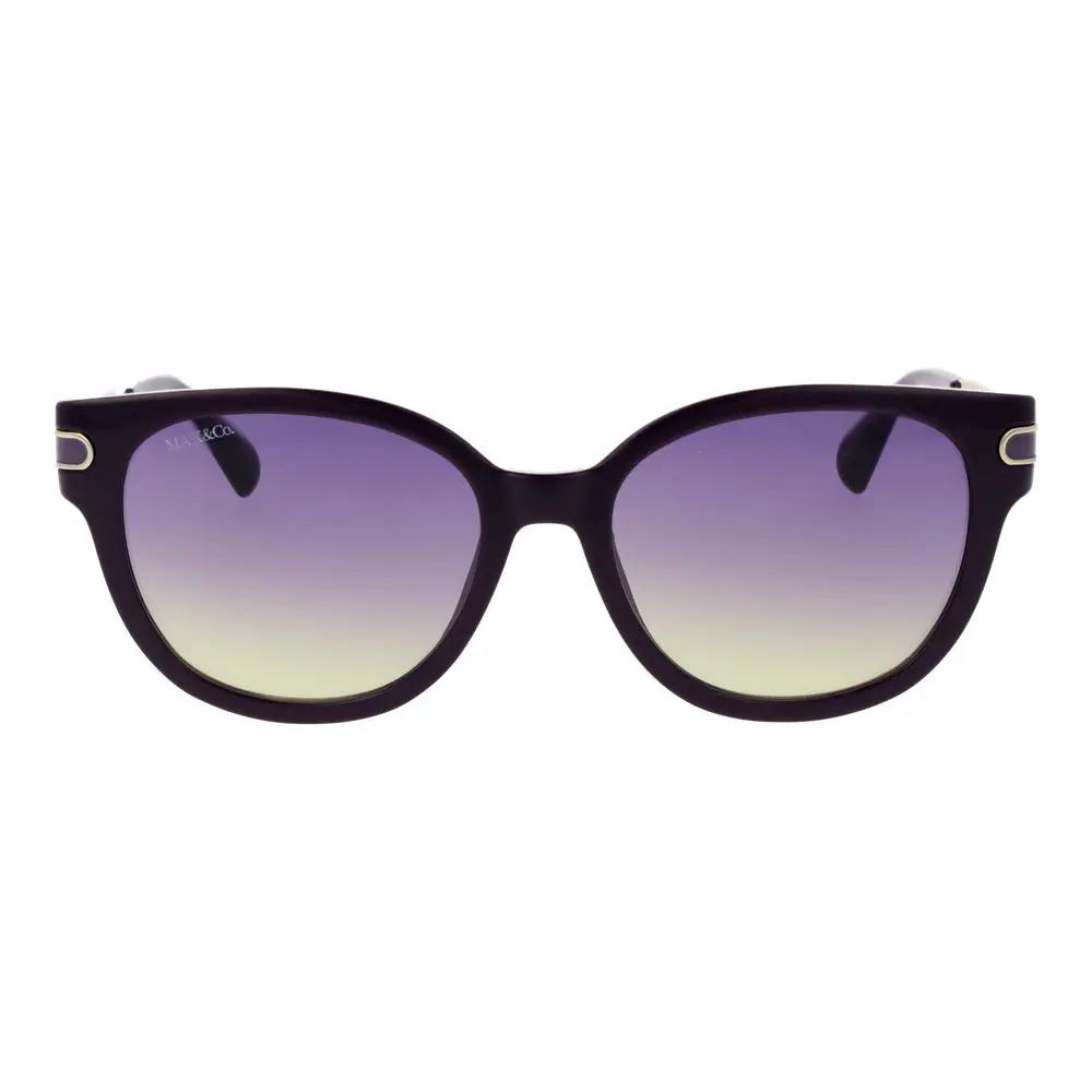 Lunettes de soleil en plastique violettes Max & Co
