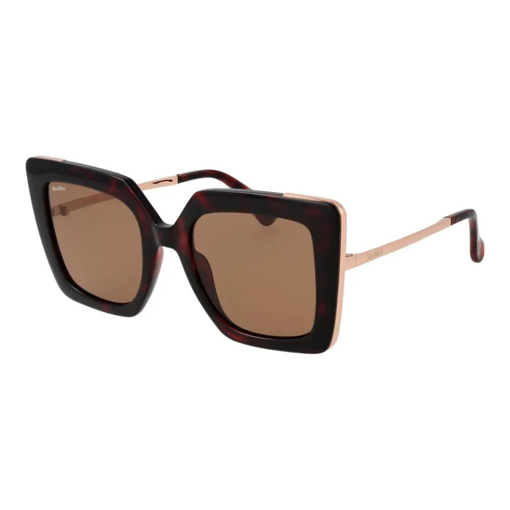 Max Mara Max Mara Brown Plastic Sunglasses