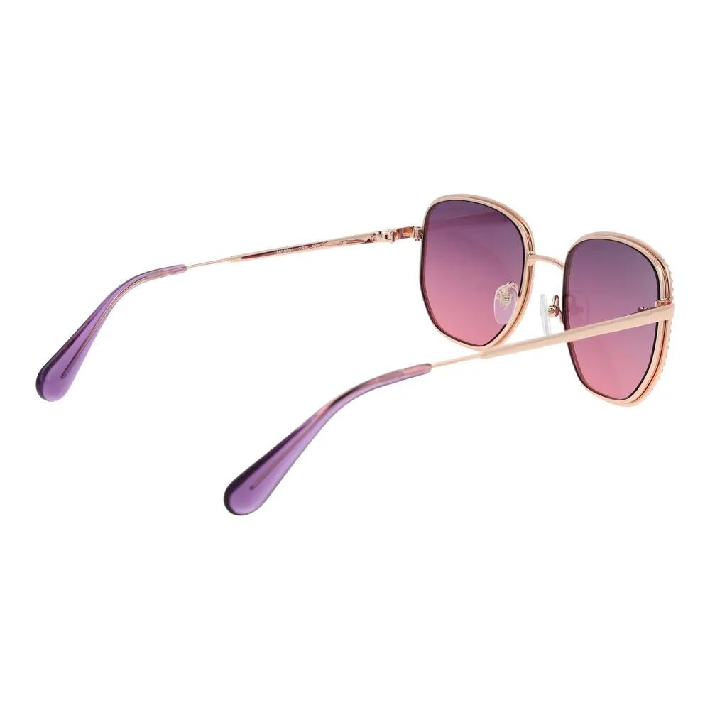 Lunettes de soleil Max &amp; Co en métal doré rose