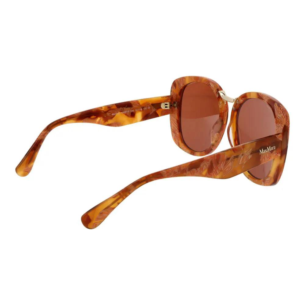 Max Mara Max Mara Brown Acetate Sunglasses