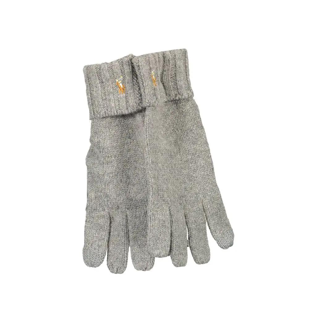 Ralph Lauren Gray Wool Men's Glove