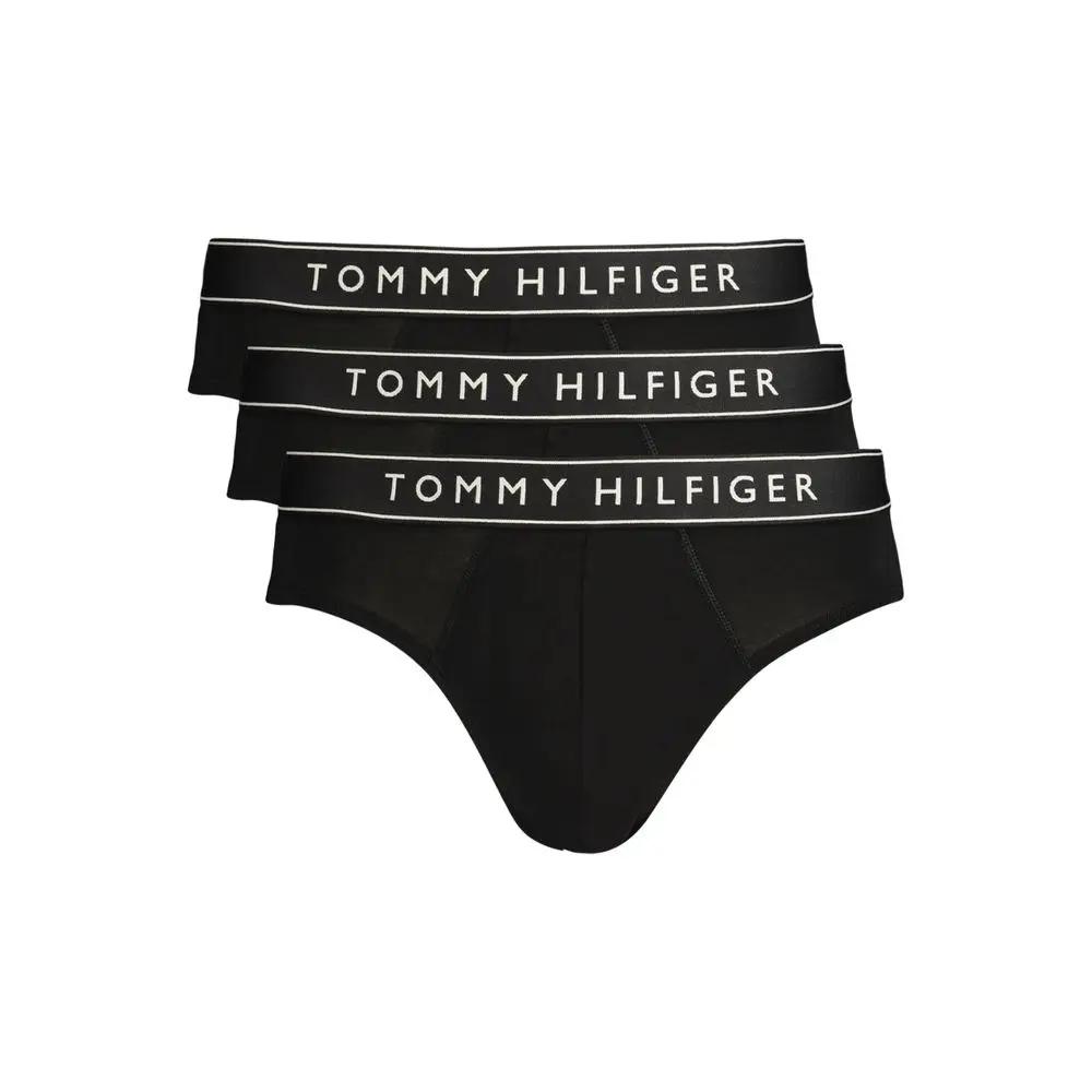 Sous-vêtements pour hommes en coton noir Tommy Hilfiger