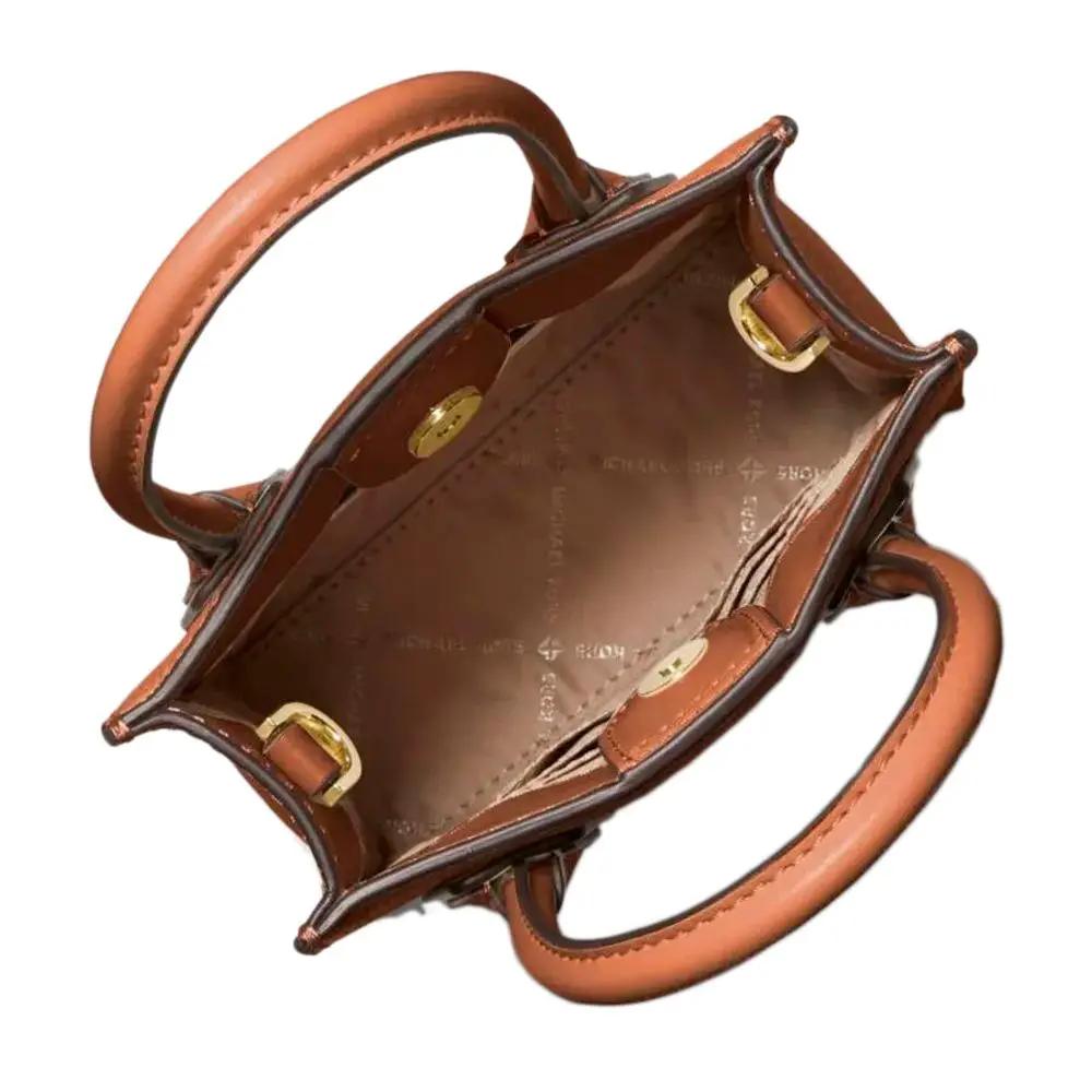 Sac à main en fourrure marron Michael Kors