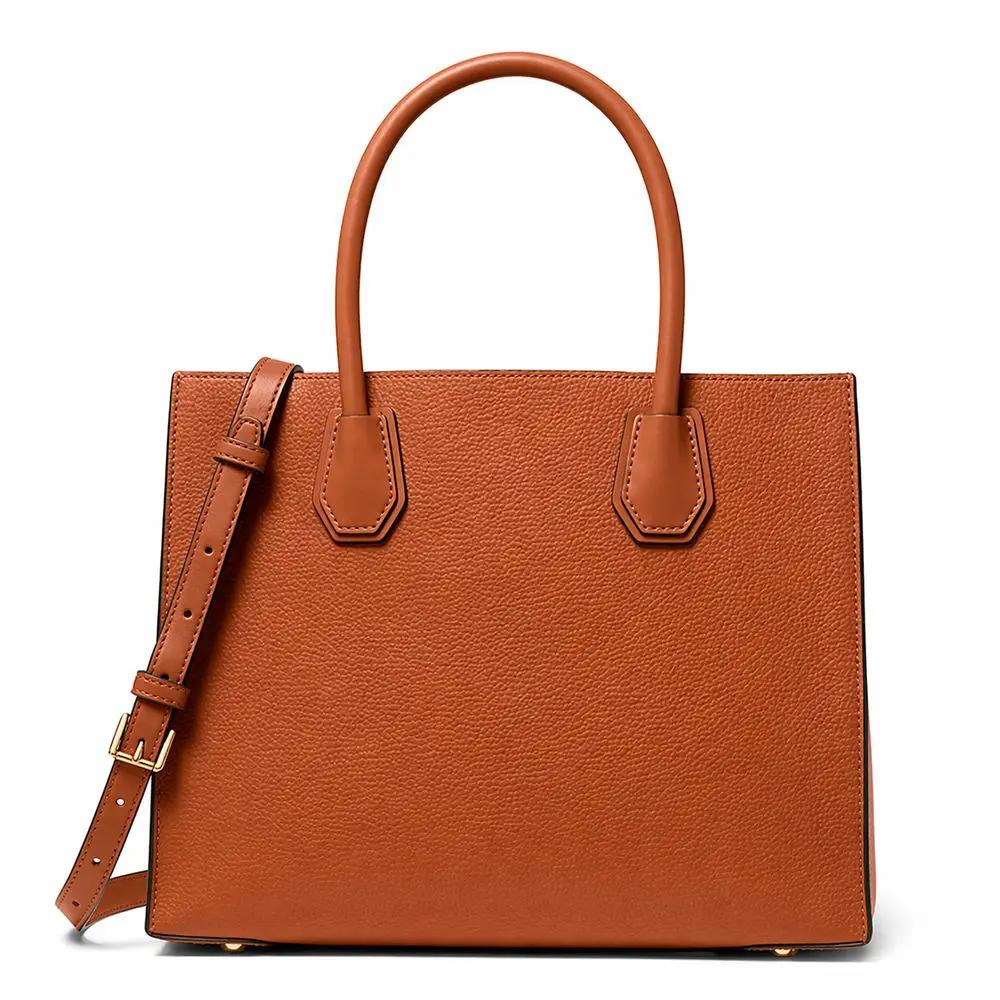 Sac à main en fourrure marron Michael Kors