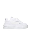 Versace White Leather Sneakers