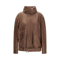 Calvin Klein Brown Leather Jacket