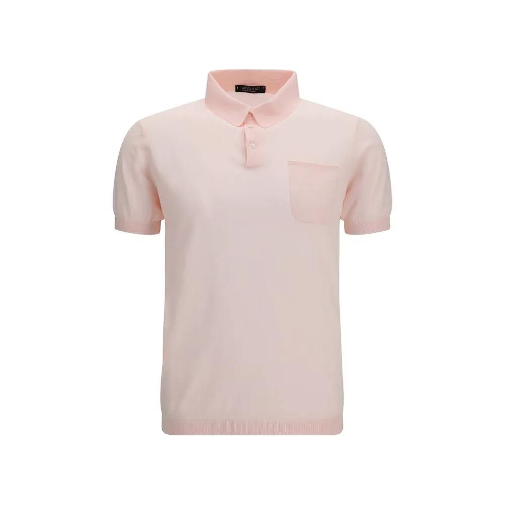 Polo en coton multicolore Aragona Cachemire