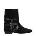 Bottes en cuir noir Isabel Marant