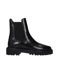 Isabel Marant Black Leather Ankle Boots