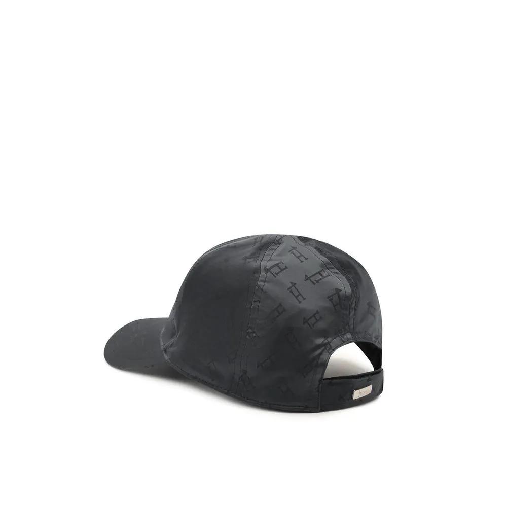 Casquette Herno en polyamide noir