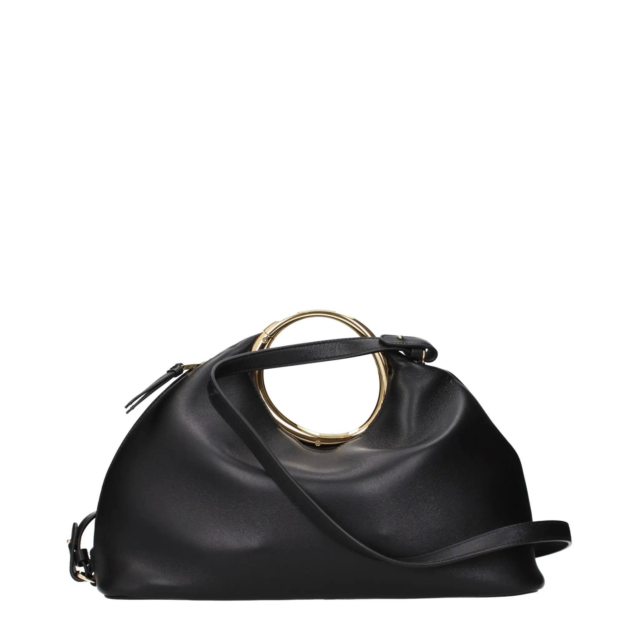 Jacquemus Black Leather Handbag
