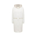 Manteau en coton blanc Herno
