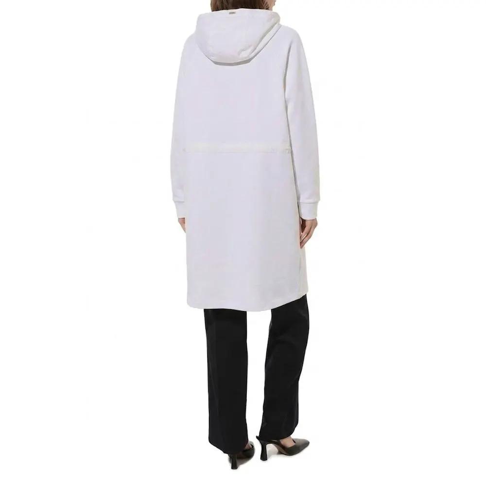 Manteau en coton blanc Herno