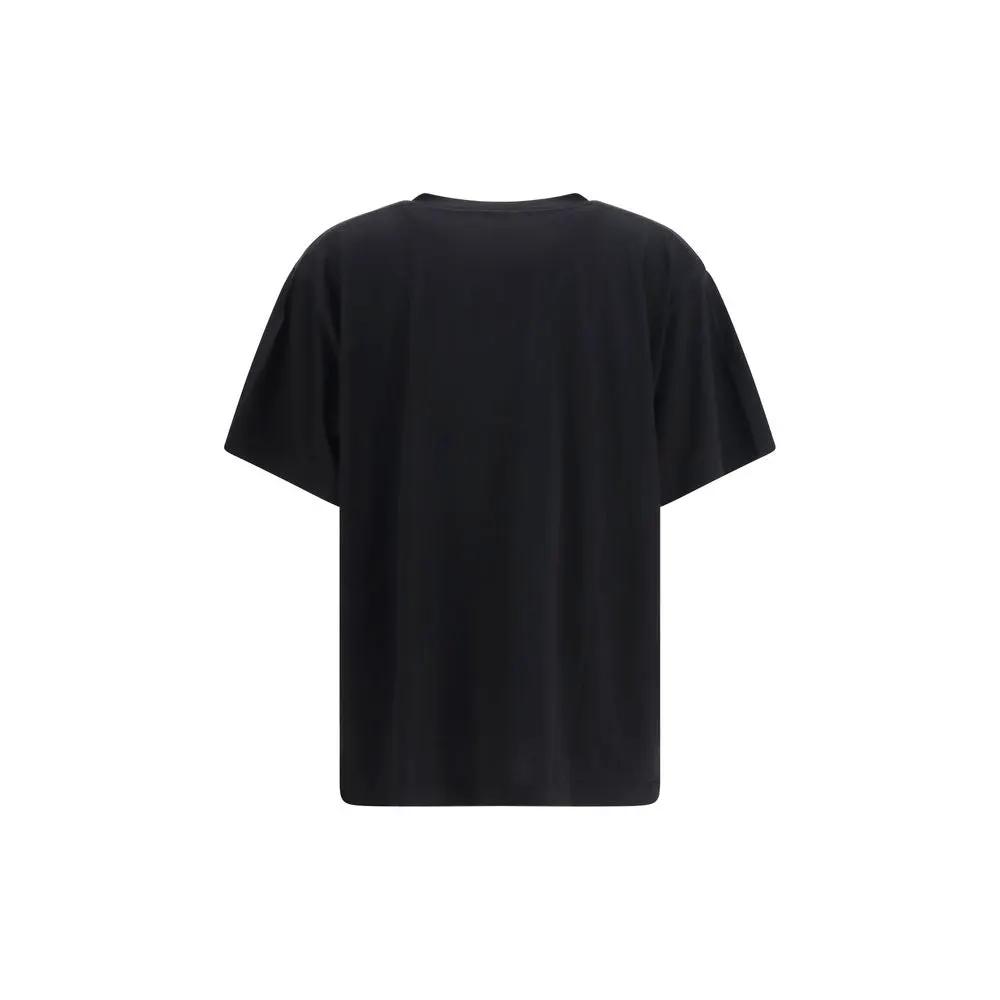 Khaite Black Cotton T-Shirt