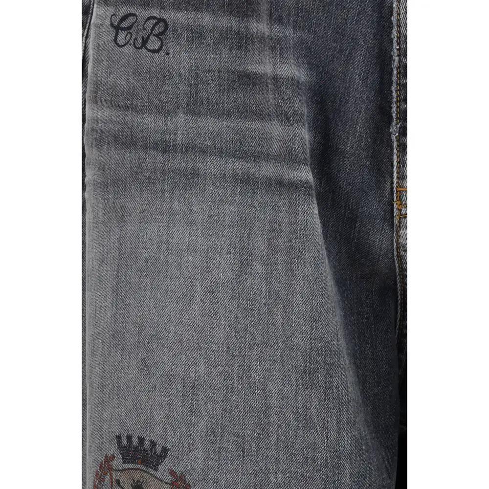 Pantalon décontracté Balenciaga en coton gris