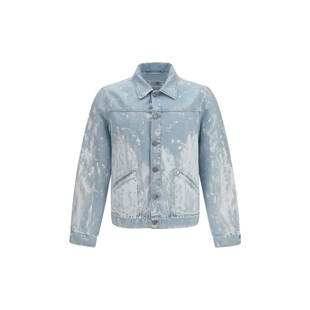 Vêtements en coton bleu MM6