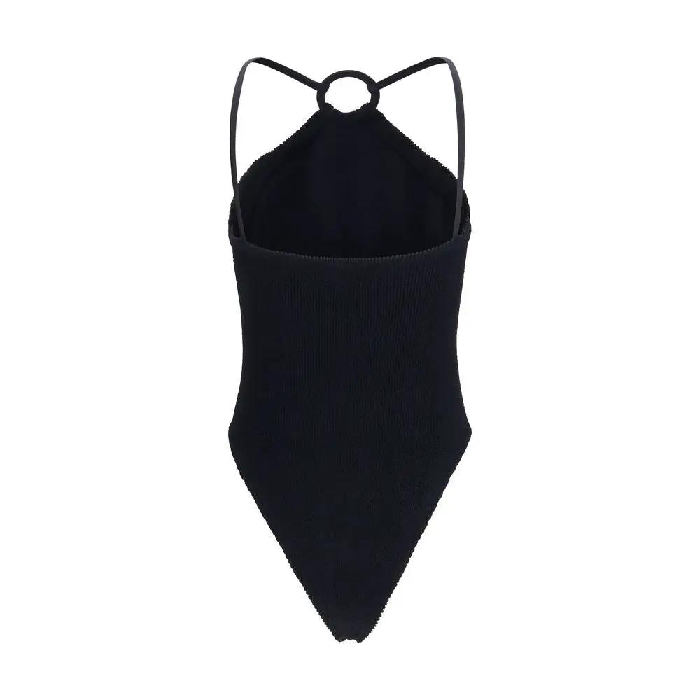 Maillot de bain une pièce Hunza G en polyamide noir
