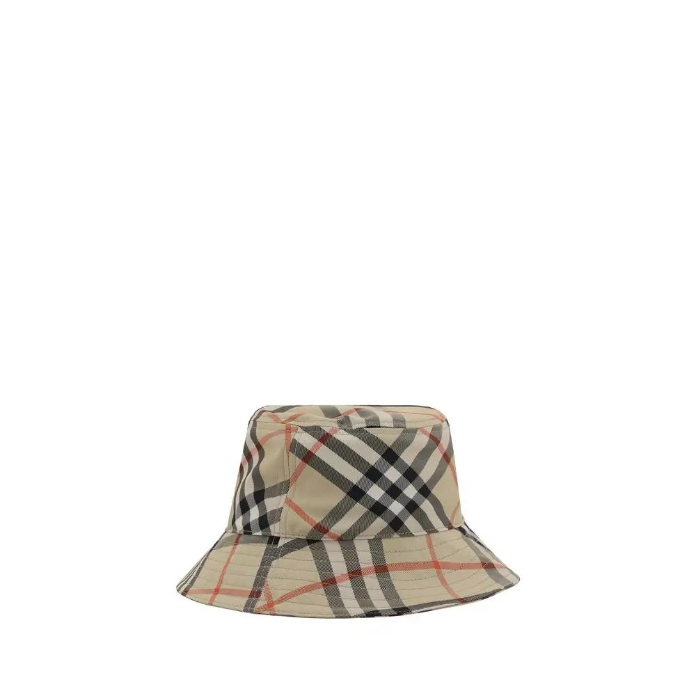 Burberry Beige Polyester Bucket Hat