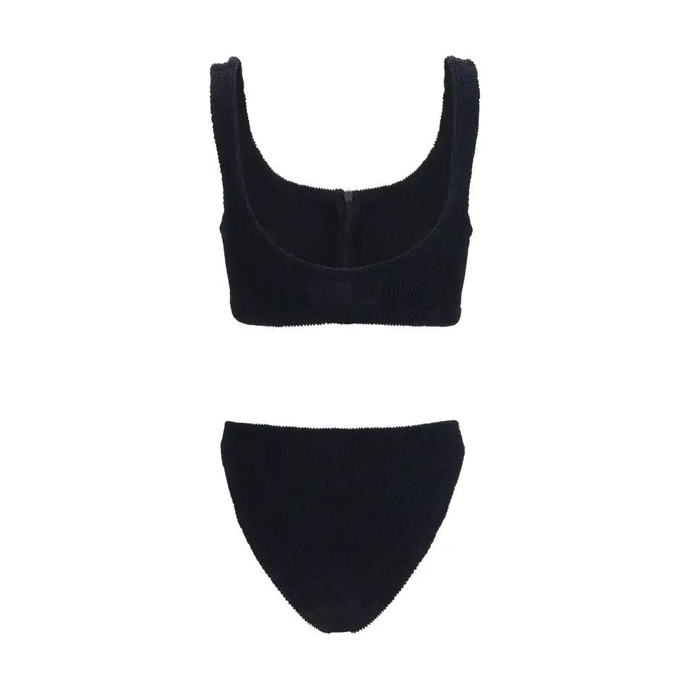 Hunza G Black Polyamide Bikini