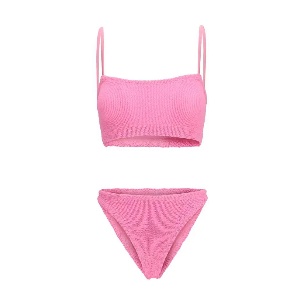 Bikini Hunza G multicolore en polyamide