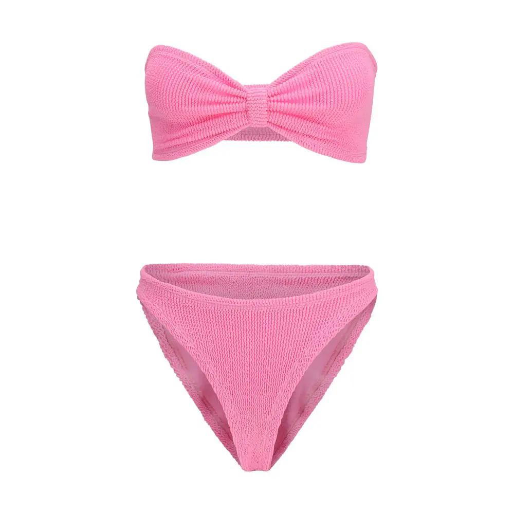 Bikini Hunza G multicolore en polyamide