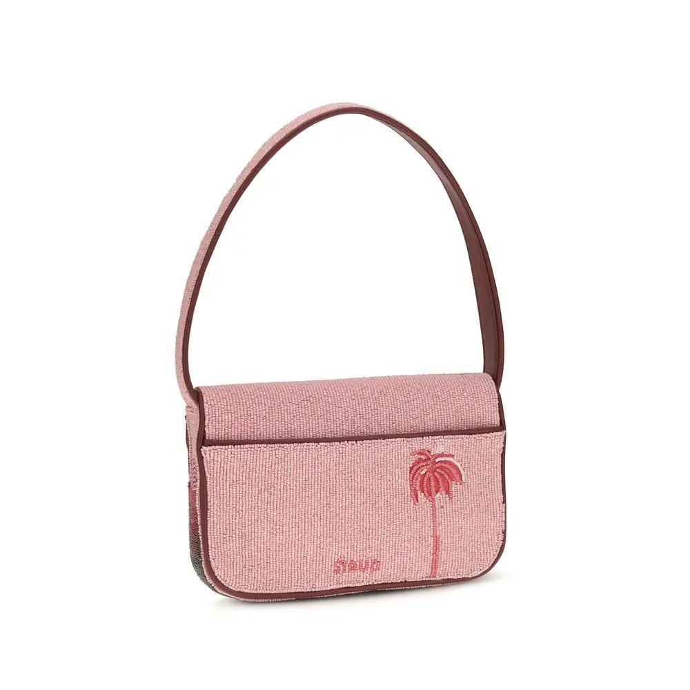 Sac bandoulière Staud multicolore en autres fibres
