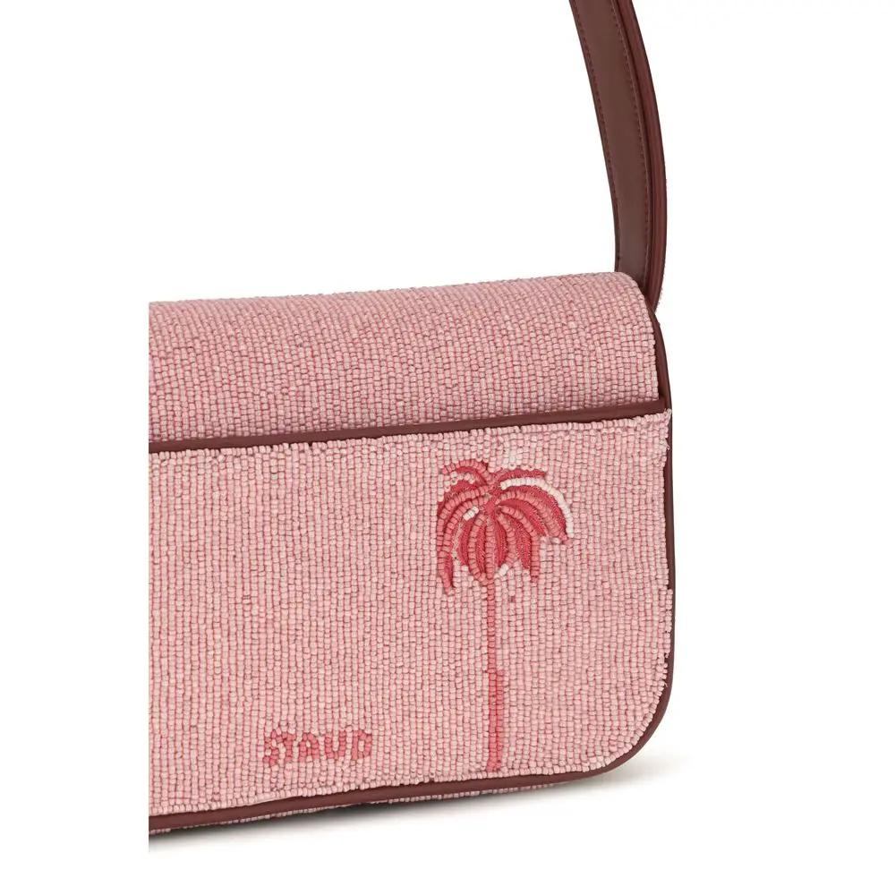 Sac bandoulière Staud multicolore en autres fibres