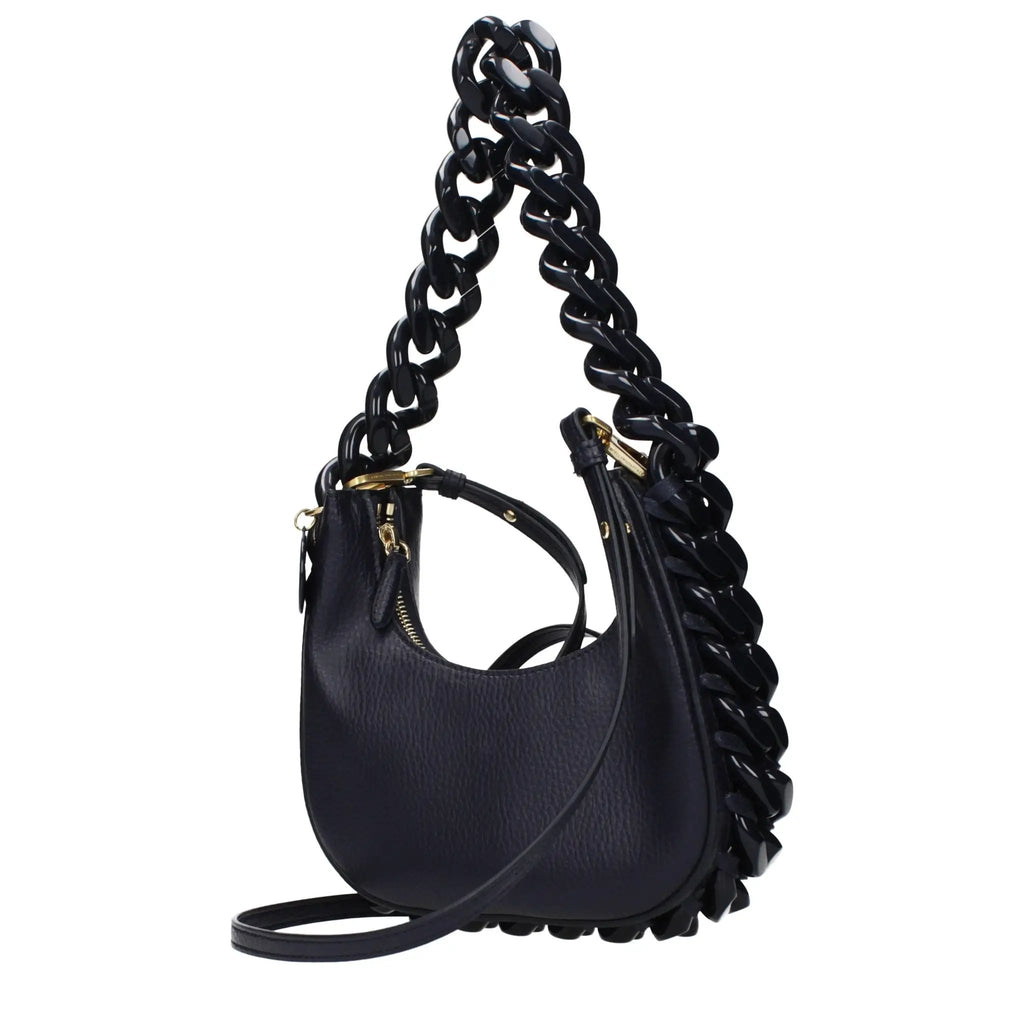 Sac à bandoulière Stella McCartney en cuir bleu