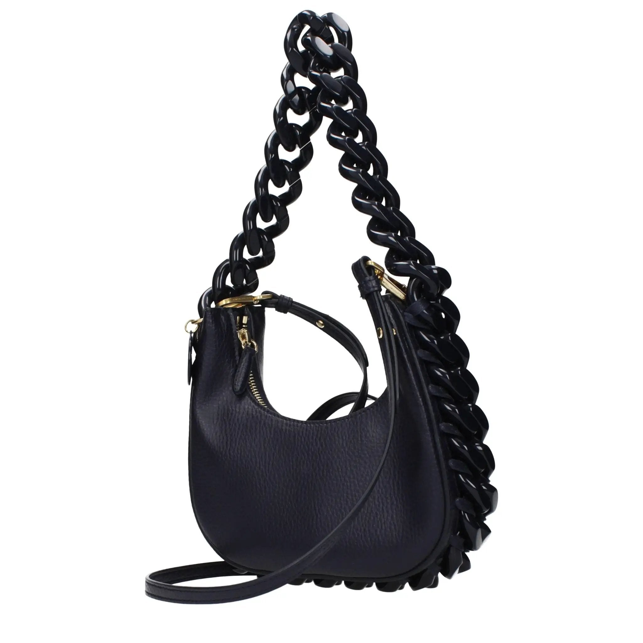 Sac à bandoulière Stella McCartney en cuir bleu