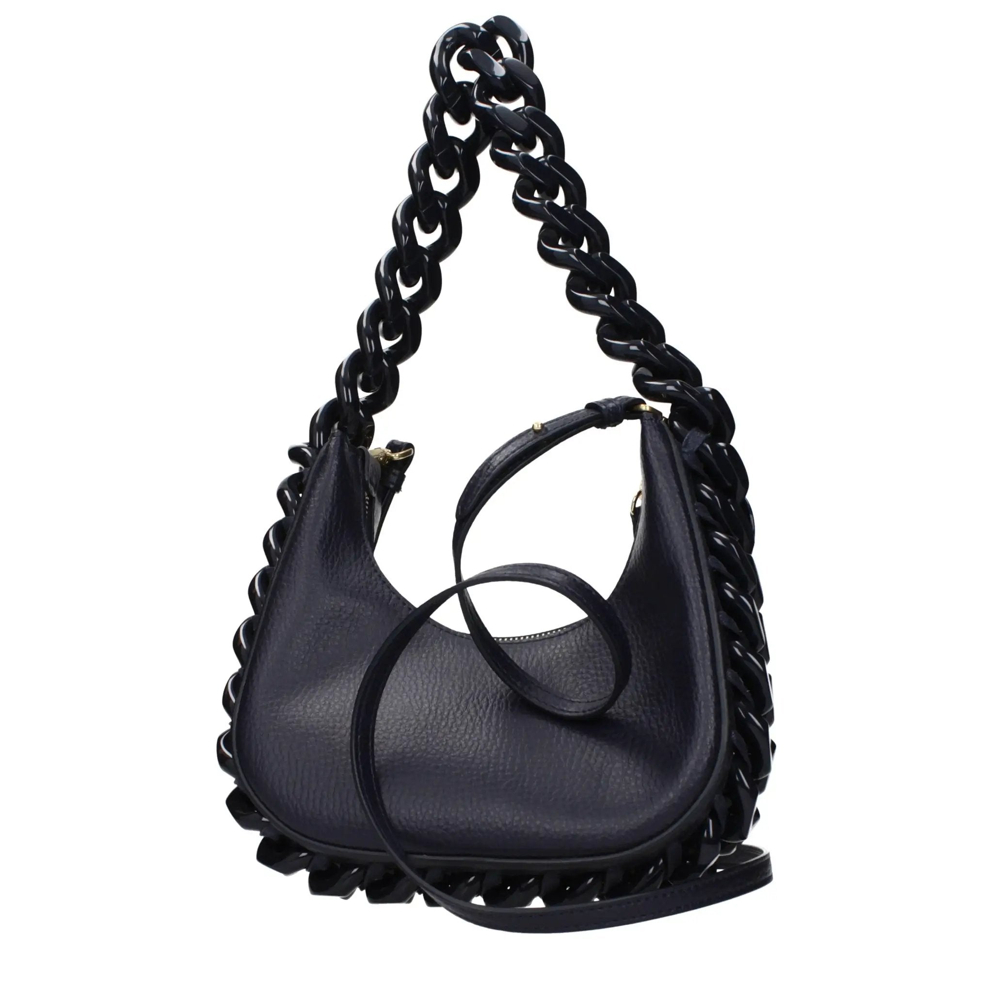 Sac à bandoulière Stella McCartney en cuir bleu
