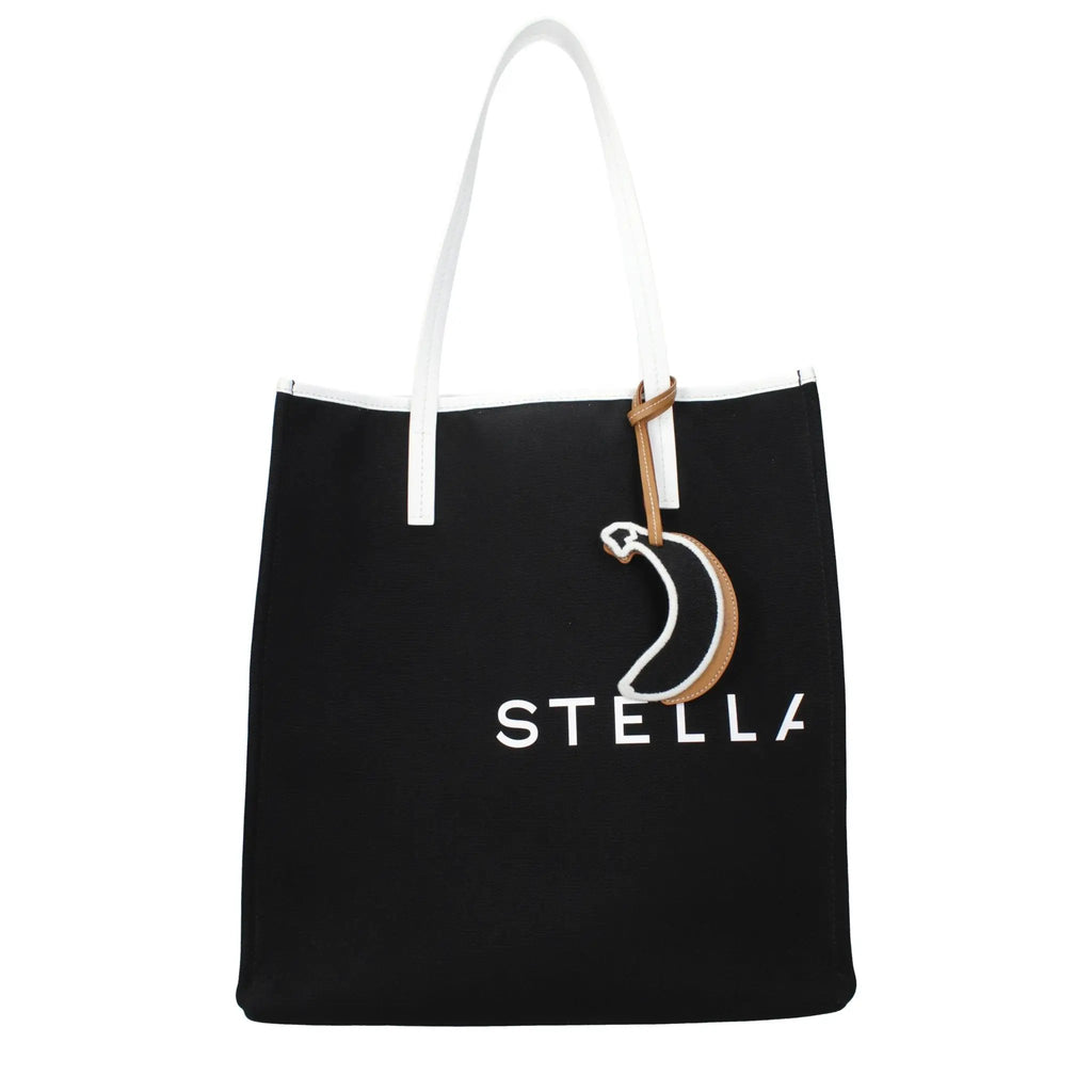 Stella McCartney Black Fabric Shoulder Bag