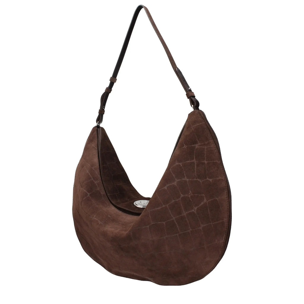 Sac à bandoulière en cuir marron Jacquemus