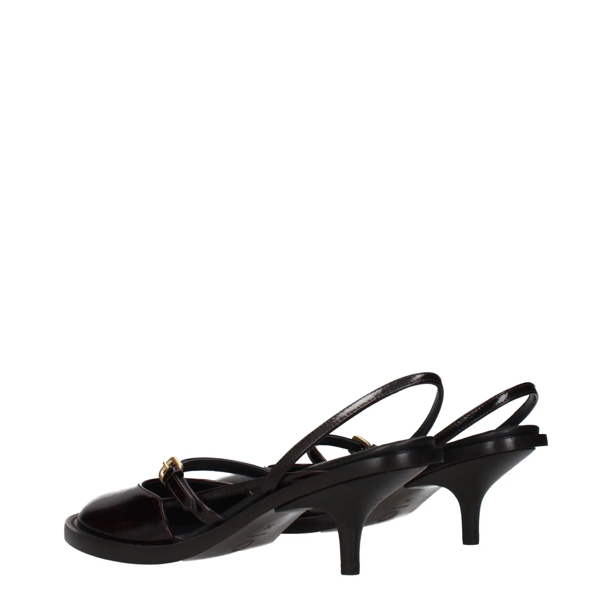 Dries Van Noten Brown Leather Sandals