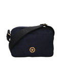 Versace Blue Fabric Crossbody Bag